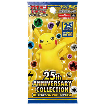 Pokemon Card Game 25th Anniversary Collection expansion Japanese booster pack