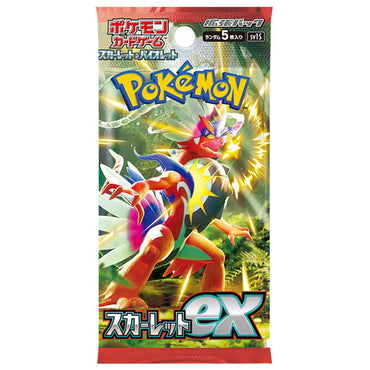 Pokemon Card Game Scarlet ex expansion Japanese booster pack