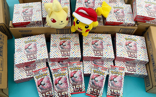 Huge Stock of Pokémon Card 151 Now Available