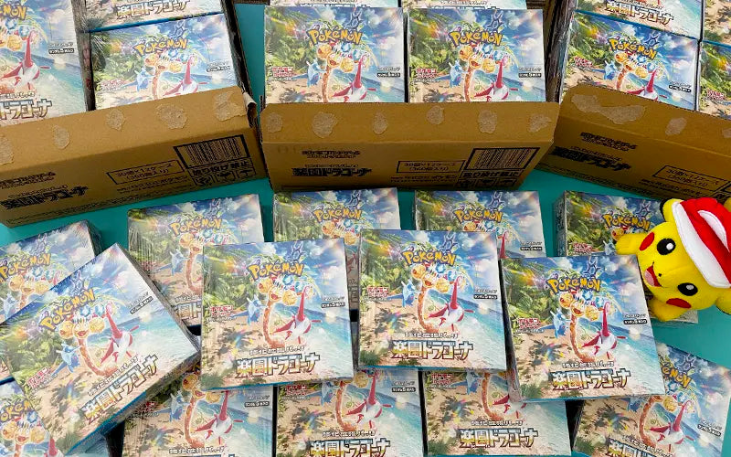 Paradise Dragona (sv7a) Booster BOX Now In Stock at Pokemon Card Japan!