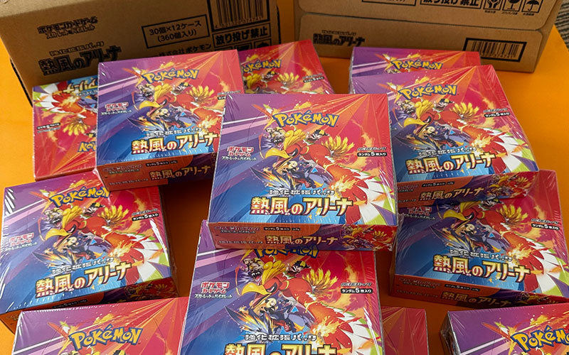 NEW 60PACKS Hot Air Arena 熱風のアリーナ プロモ２個 強化拡張パック「熱風のアリーナ」が3月14日（金）に発売