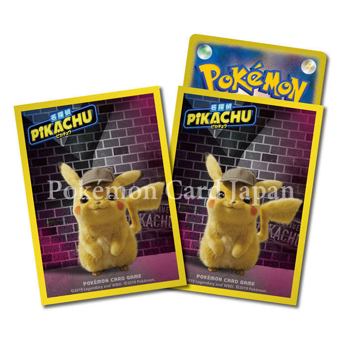 Pokemon Card Game Detective Pikachu Japanese Deck Shield 64 sleeves