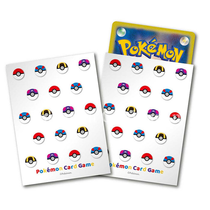 Pokemon Card Game Poke Ball design Japanese Deck Shield 64 sleeves