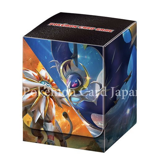 Solgaleo and Lunala Pokemon Card TCG Japanese Deck case