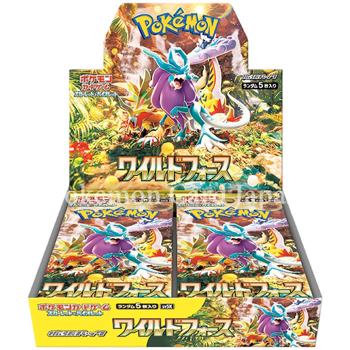 Wild Force SV5K Pokemon Card Game Japanese Booster Box