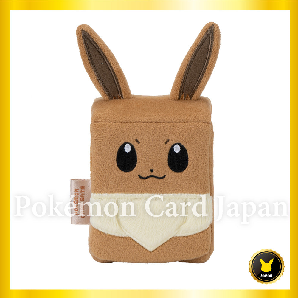 Plush Deck Case Eevee Japanese Pokémon Card Game Pre-order