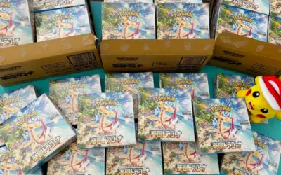 Paradise Dragona (sv7a) Booster BOX Now In Stock at Pokemon Card Japan!