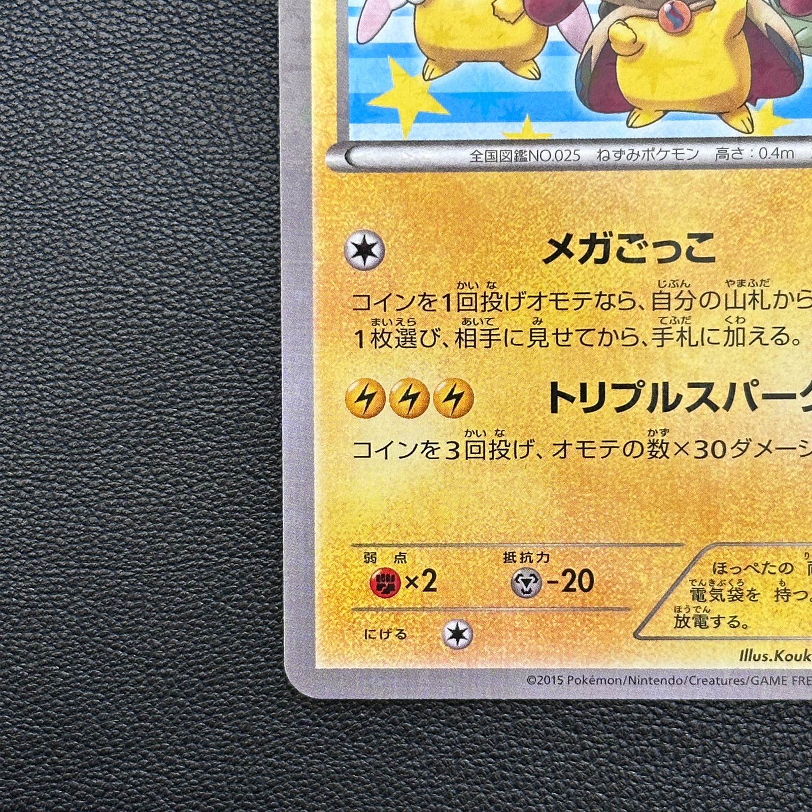 Poncho Pikachu XY Promo 203/XY-P – Pokémon Card Japanese