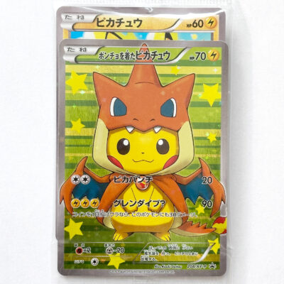 Poncho-Wearing Pikachu XY-P Promo 208/XY-P Pikachu 206/XY-P Sealed Set of 2 – Pokémon Card Japanese