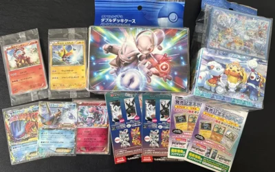 Swampert EX, Volcanion, Masked Pikachu & Special Deck Accessories – Rare Japanese Pokémon Promos