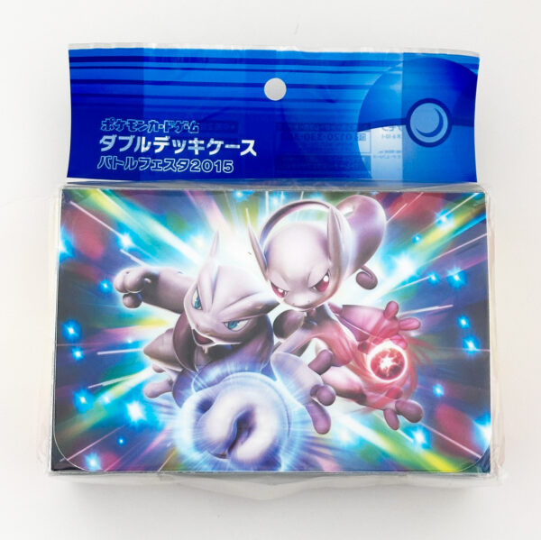 Mega Mewtwo X & Mega Mewtwo Y Battle Festa 2015 Double Deck Case Sealed Venue Limited – Pokémon Card Game Japanese
