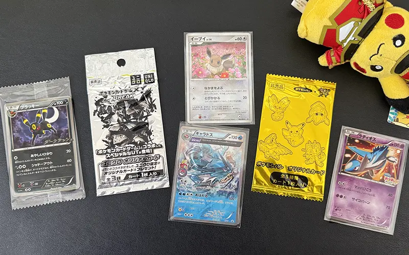 Japanese Pokémon Promo Cards with Stories: Umbreon, Gyarados, Eevee & More
