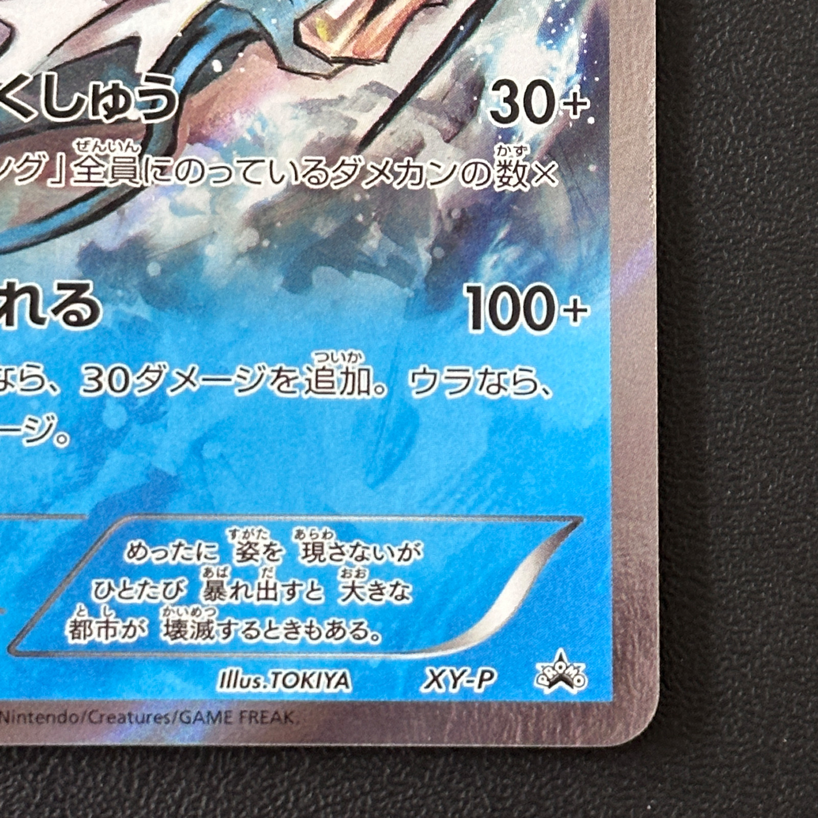 Gyarados Pokémon Center Hiroshima Opening Event Participation Prize XY-P Holo – Pokémon Card Japanese