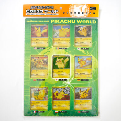 Pikachu World 9-Card Set Seven-Eleven Pokémon Center Original Version Sealed – Pokémon Card Japanese