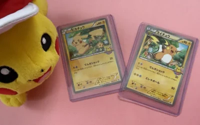 Pikachu & Raichu Pokémon Card Game Classroom Promos 001/XY-P & 002/XY-P