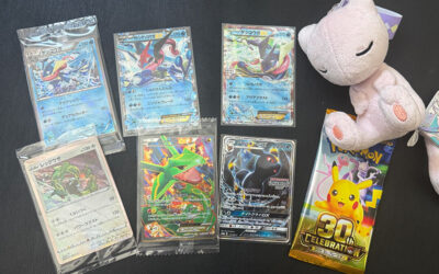 Pokémon 30th Anniversary: Rare Rayquaza & Giratina, Umbreon GX, and Greninja Promos