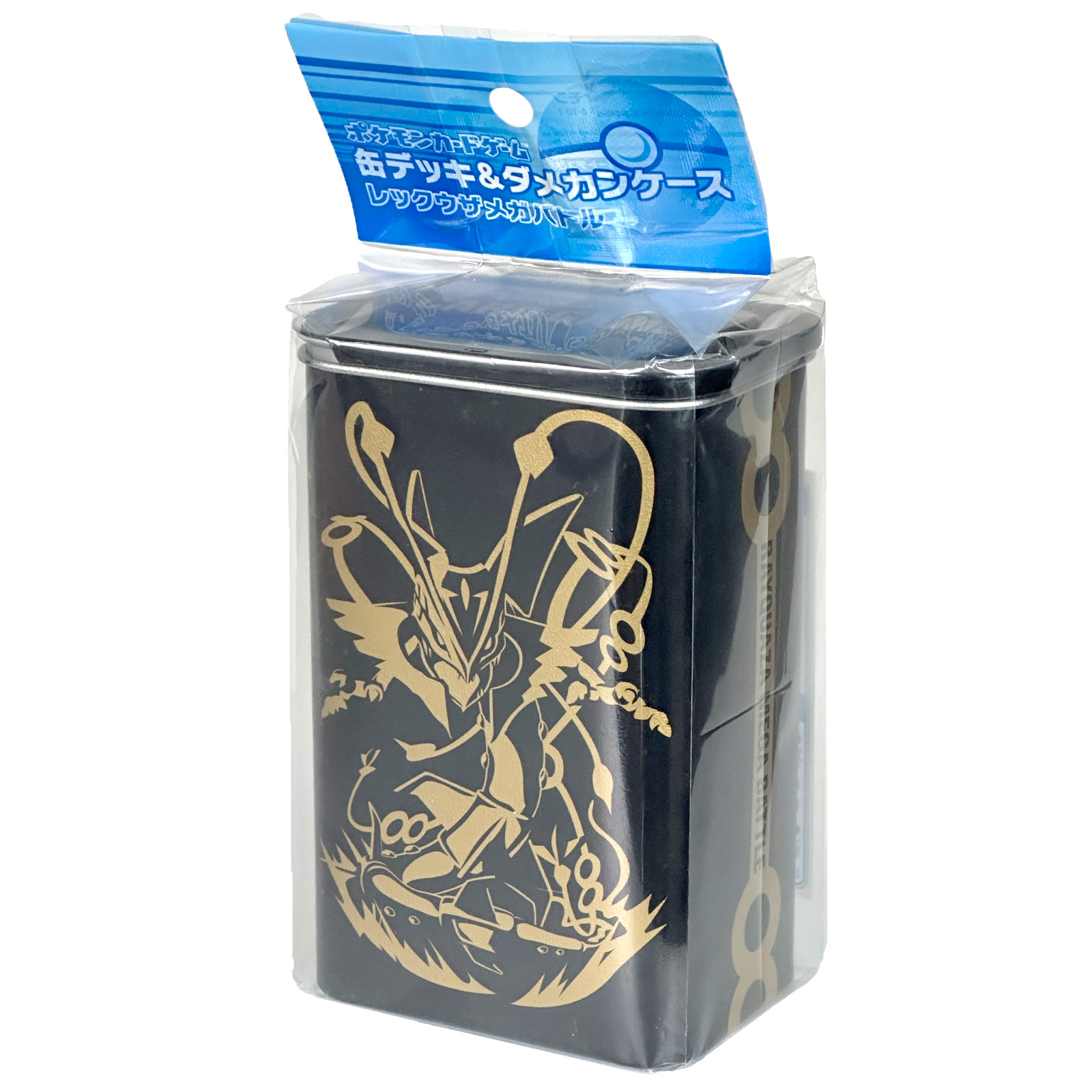 Rayquaza Mega Battle Tin Deck & Damage Counter Case Sealed Venue Exclusive – Pokémon Card Japanese
